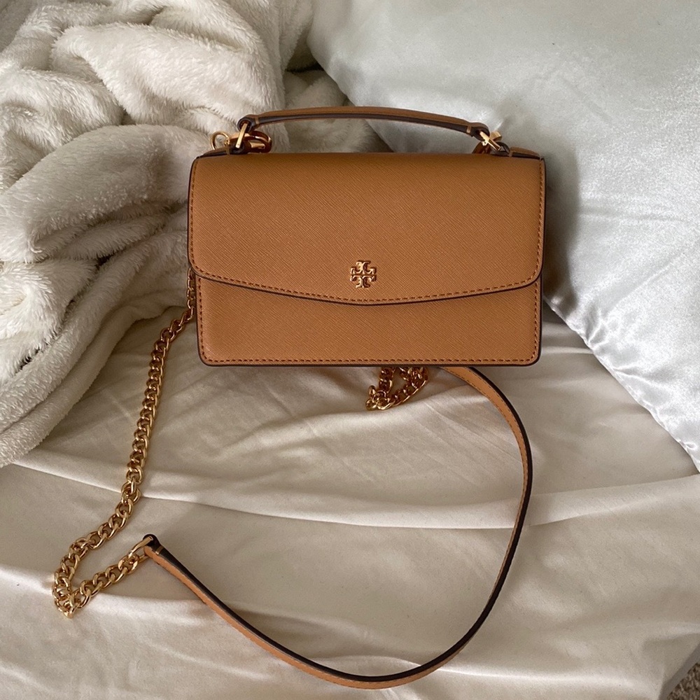 Tory Burch Emerson Mini Top Handle WOC Bag
